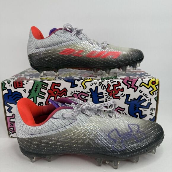 Under Armour Blur Smoke MC Lacrosse Women's Size 7‎ Soccer 3025123-100 Metallic - Picture 2 of 9